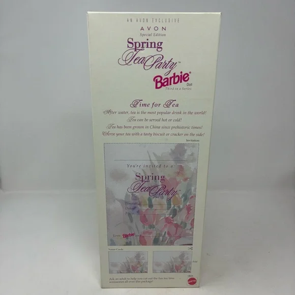 Avon Spring Tea Party Barbie 1997 Special Edition brand new - Picture 11 of 16